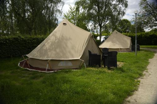 Ban công/sân hiên, Belle Tent - Camping Belle-Vue in Berdorf Ban công/sân hiên, Belle Tent - Camping Belle-Vue in Berdorf