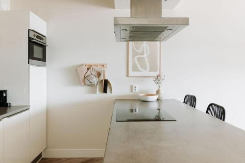 Kitchen, Etoile31 seaside apartment Egmond aan Zee in Egmond aan Zee City Center Kitchen, Etoile31 seaside apartment Egmond aan Zee in Egmond aan Zee City Center