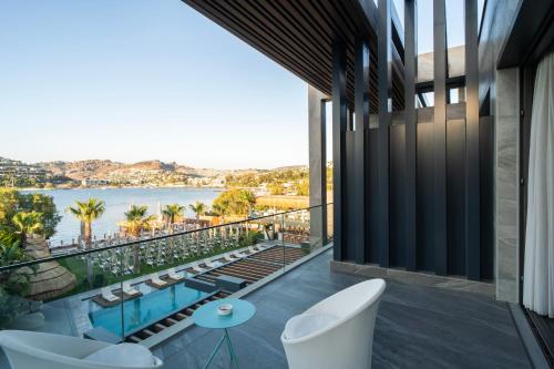 Erkély/terasz, Arts Hotel Bodrum Yalikavak in Yalikavak Erkély/terasz, Arts Hotel Bodrum Yalikavak in Yalikavak
