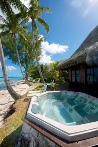 bubbelbad, Hotel Kia Ora Resort and Spa in Rangiroa bubbelbad, Hotel Kia Ora Resort and Spa in Rangiroa