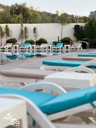 Bazén, Le Six Hotel And Resort in Batroun Bazén, Le Six Hotel And Resort in Batroun