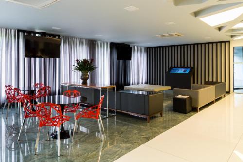 Lobby, Hotel WZ Jardins in São Paulo Lobby, Hotel WZ Jardins in São Paulo