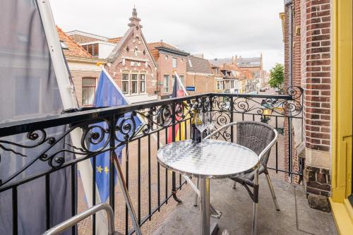 Terraza/balcón, Grand Hotel Alkmaar in Alkmaar Terraza/balcón, Grand Hotel Alkmaar in Alkmaar