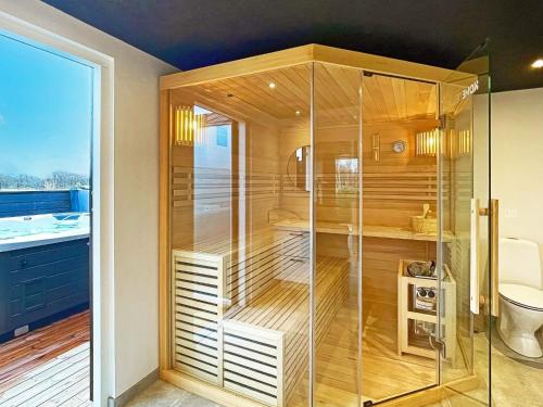 Sauna, Holiday home Væggerløse CCXVI in Vaeggerlose Sauna, Holiday home Væggerløse CCXVI in Vaeggerlose