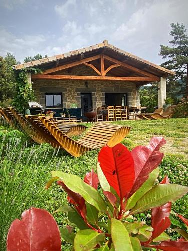 حديقة, Gite l'Or des Cévennes (Gite l'Or des Cevennes) in Ales حديقة, Gite l'Or des Cévennes (Gite l'Or des Cevennes) in Ales