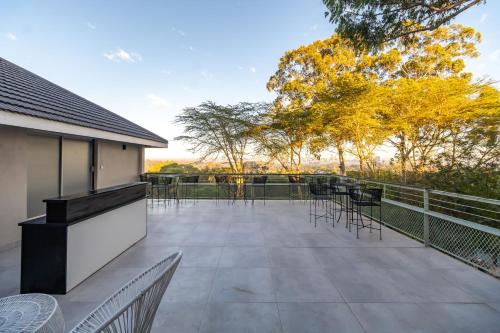 Balcony/terrace, Grandview lodge near Harare International Airport Balcony/terrace, Grandview lodge near Harare International Airport