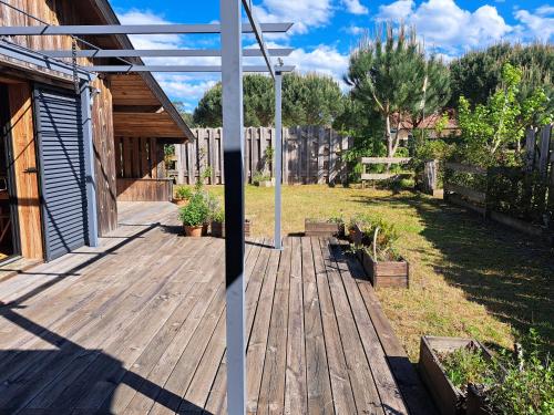 Garden, La Canopee in Lit-Et-Mixe Garden, La Canopee in Lit-Et-Mixe