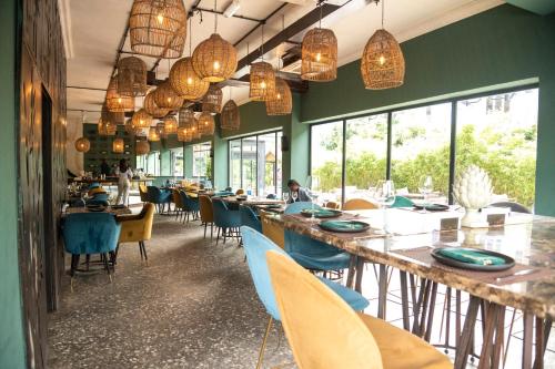 Restaurant, The Blowfish Hotel in Lagos Restaurant, The Blowfish Hotel in Lagos