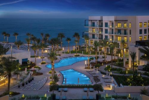 View, Seafront 4BR Apartment with Assistant Room in The Address Fujairah Residences Block B, Fujairah by D in Fujairah Beach View, Seafront 4BR Apartment with Assistant Room in The Address Fujairah Residences Block B, Fujairah by D in Fujairah Beach
