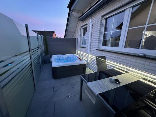 Erkély/terasz, Five Stars Living Whirlpool & Infrarotsauna in Hovelhof Erkély/terasz, Five Stars Living Whirlpool & Infrarotsauna in Hovelhof
