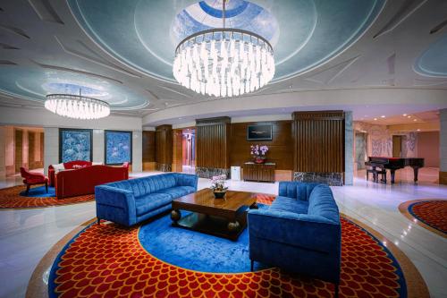 Lobby, Resorts World Sentosa - Crockfords Tower near Universal Studios Singapore Lobby, Resorts World Sentosa - Crockfords Tower near Universal Studios Singapore