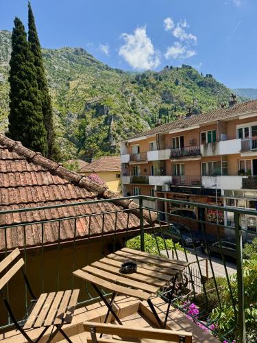 Balkon/teras, KotorHostelito in Dobrota Balkon/teras, KotorHostelito in Dobrota