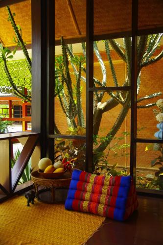 Balcony/terrace, Areeyaphuree Resort Thaton in Mae Ai Balcony/terrace, Areeyaphuree Resort Thaton in Mae Ai
