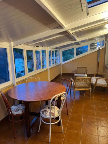 Erkély/terasz, Tres Ruas in A Pontenova Erkély/terasz, Tres Ruas in A Pontenova