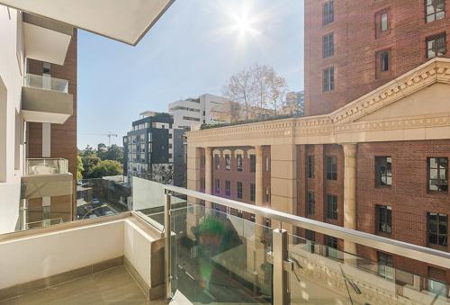 Adorable city apartment with balcony and parking