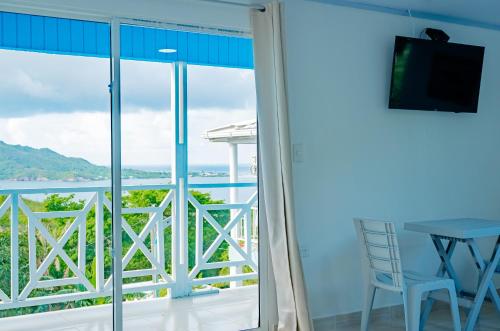 Erkély/terasz, Shamar Lodge in Providencia Erkély/terasz, Shamar Lodge in Providencia