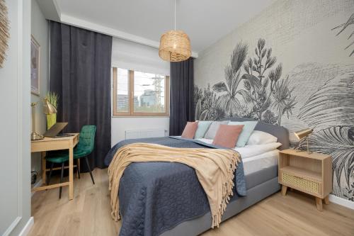 Nowoczesne Apartamenty z Balkonem Kolejowa NU Warszawa Wola by Noclegi Renters