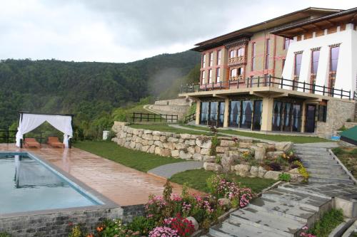 Viesnīcas āriene, Willing Resort, Trongsa in Jakar Viesnīcas āriene, Willing Resort, Trongsa in Jakar