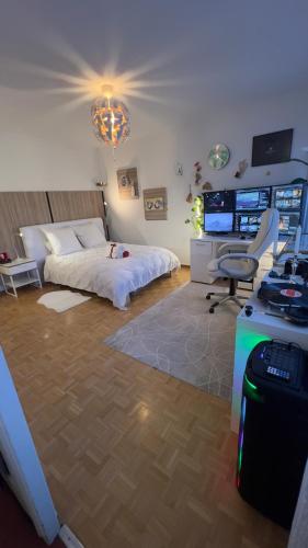 Appartement 1,5 Genève Lac