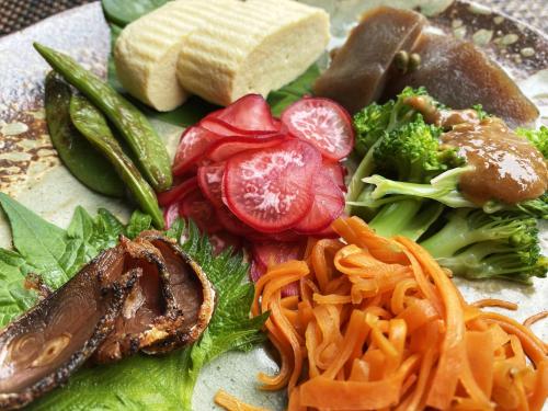 Food and beverages, 今やima-ya 古民家離れ一棟貸しの農家民宿 in Ayabe Food and beverages, 今やima-ya 古民家離れ一棟貸しの農家民宿 in Ayabe
