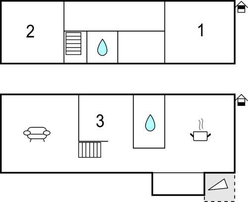 Floor plans, Lovely Apartment In Havdhem With Wifi in Havdhem Floor plans, Lovely Apartment In Havdhem With Wifi in Havdhem