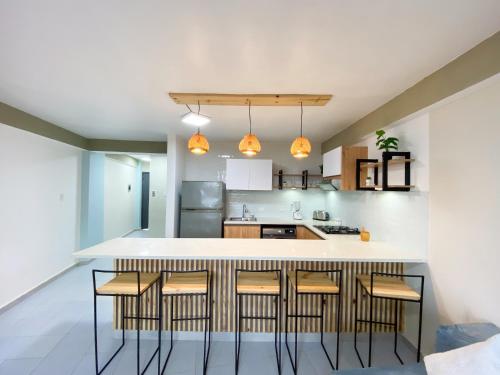 Kitchen, Apartamento Bohemio en Tucacas-Morrocoy in Tucacas Kitchen, Apartamento Bohemio en Tucacas-Morrocoy in Tucacas
