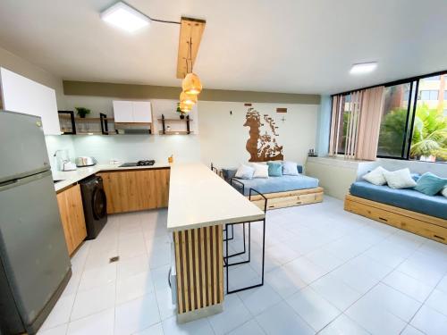 주방, Apartamento Bohemio en Tucacas-Morrocoy in 투카카스 주방, Apartamento Bohemio en Tucacas-Morrocoy in 투카카스