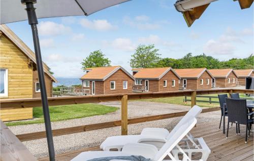 شرفة/ تراس, 2 Bedroom Beautiful Home In Tranekær in Helletofte شرفة/ تراس, 2 Bedroom Beautiful Home In Tranekær in Helletofte