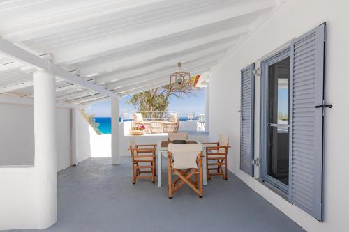 Balcony/terrace, Villas Maher Two in Agios Georgios Balcony/terrace, Villas Maher Two in Agios Georgios