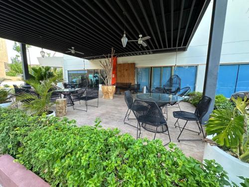 Balcony/terrace, Mision Express Merida Altabrisa in Merida Balcony/terrace, Mision Express Merida Altabrisa in Merida