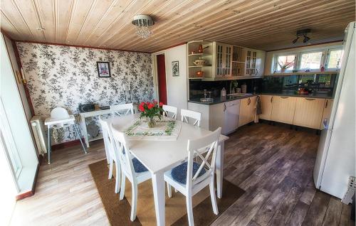 Kitchen, Awesome Home In Stjanrhov With Wifi in Stjarnhov Kitchen, Awesome Home In Stjanrhov With Wifi in Stjarnhov