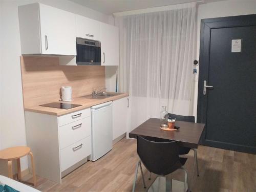 Kitchen, Brit Hotel Essentiel de Granville in Granville Kitchen, Brit Hotel Essentiel de Granville in Granville