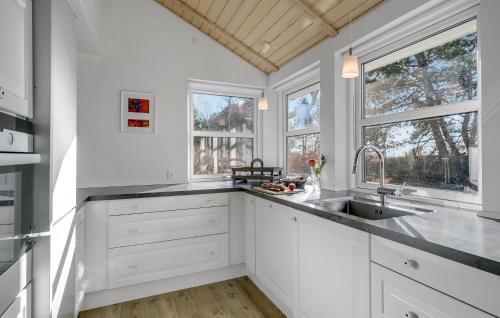 مطبخ, Holiday Home Skansegardsvej in Hals مطبخ, Holiday Home Skansegardsvej in Hals