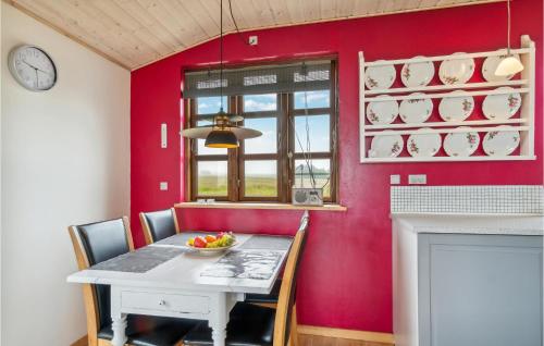 Kitchen, 1 Bedroom Stunning Home In Allingabro in Norager Kitchen, 1 Bedroom Stunning Home In Allingabro in Norager