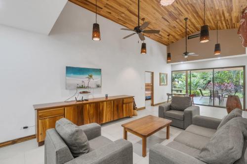 Spacious 3-Bedroom Coastal Home with Shared Pool, Outdoor Living & Steps to Playa Potrero in Potrero Spacious 3-Bedroom Coastal Home with Shared Pool, Outdoor Living & Steps to Playa Potrero in Potrero