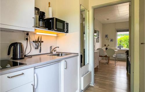Kitchen, Stunning Apartment In Nexø With Sauna in Snogebaek Kitchen, Stunning Apartment In Nexø With Sauna in Snogebaek