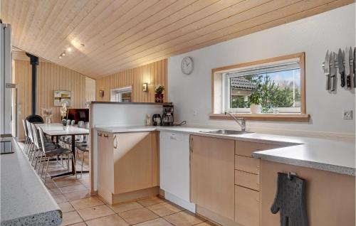 Kitchen, Holiday Home Krondyrstien Dnmk in Idestrup Kitchen, Holiday Home Krondyrstien Dnmk in Idestrup