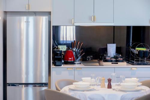 キッチン, Tattersalls Boutique Hotel near アーミデール空港 キッチン, Tattersalls Boutique Hotel near アーミデール空港