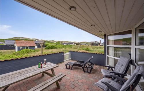 Terraza/balcón, Four-Bedroom Holiday Home In Hvide Sande in Hvide Sande Terraza/balcón, Four-Bedroom Holiday Home In Hvide Sande in Hvide Sande