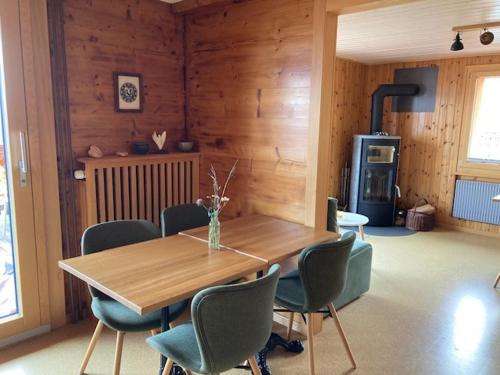 Étterem, Haus Rhodania in Albinen Étterem, Haus Rhodania in Albinen