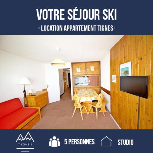 Les Tommeuses - Studio Cabine au pied des pistes MAE-1254