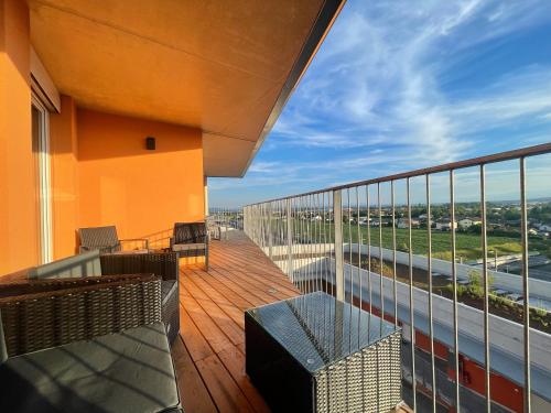 Balcony/terrace, 100 qm Penthouse, Self-Check-In, 2 Parkplatze in Seiersberg Balcony/terrace, 100 qm Penthouse, Self-Check-In, 2 Parkplatze in Seiersberg