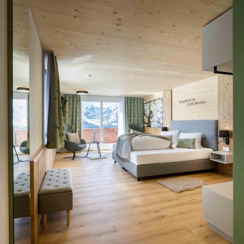 Kilátás, Alphotel Biel-Kinzig - Access by Cable Car only! in Burglen Kilátás, Alphotel Biel-Kinzig - Access by Cable Car only! in Burglen