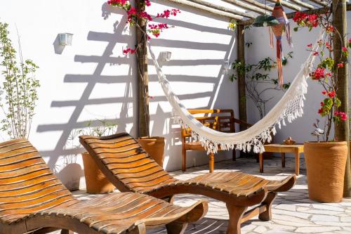 شرفة/ تراس, Pousada Porto Fino in Centro شرفة/ تراس, Pousada Porto Fino in Centro