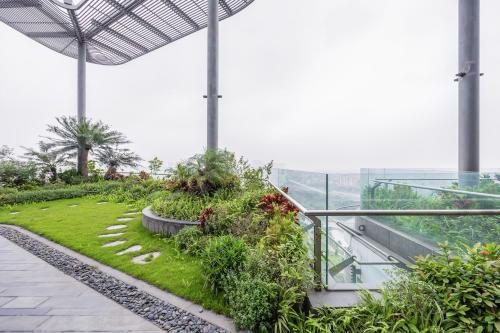 Balcony/terrace, Fraser Residence Hanoi in Bac Tu Liem Balcony/terrace, Fraser Residence Hanoi in Bac Tu Liem