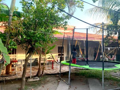 tuin, Hotel&Hostal Trinidad in La Ceiba tuin, Hotel&Hostal Trinidad in La Ceiba