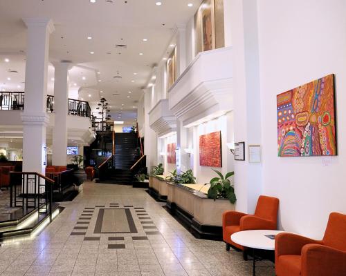 Lobi, Hotel Grand Chancellor Adelaide in Adelaide Lobi, Hotel Grand Chancellor Adelaide in Adelaide