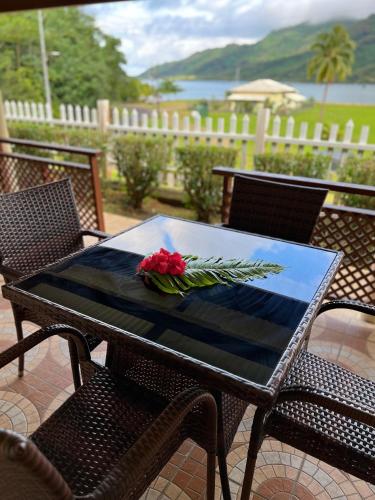 View, Studio Vanira, Tahaa, Haamene in Tahaa View, Studio Vanira, Tahaa, Haamene in Tahaa