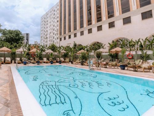 Swimming pool, Only YOU Hotel Sevilla in Seville Swimming pool, Only YOU Hotel Sevilla in Seville