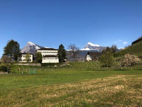 Pohled zvenku, Haus Gutenberg in Balzers Pohled zvenku, Haus Gutenberg in Balzers
